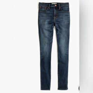 MADEWELL 10” HIGH RISE SKINNY JEANS STYLE G7391 DANNY WASH TENTEL DENIM EDITION